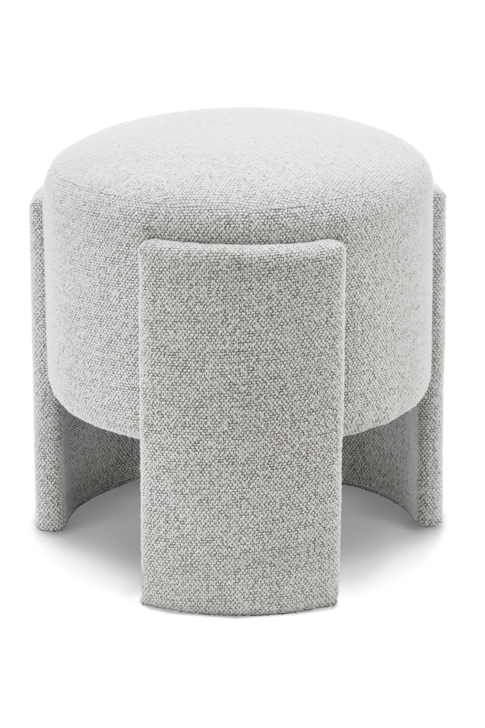 Round Chenille Ottoman | Liang & Eimil Ed | Oroa.com