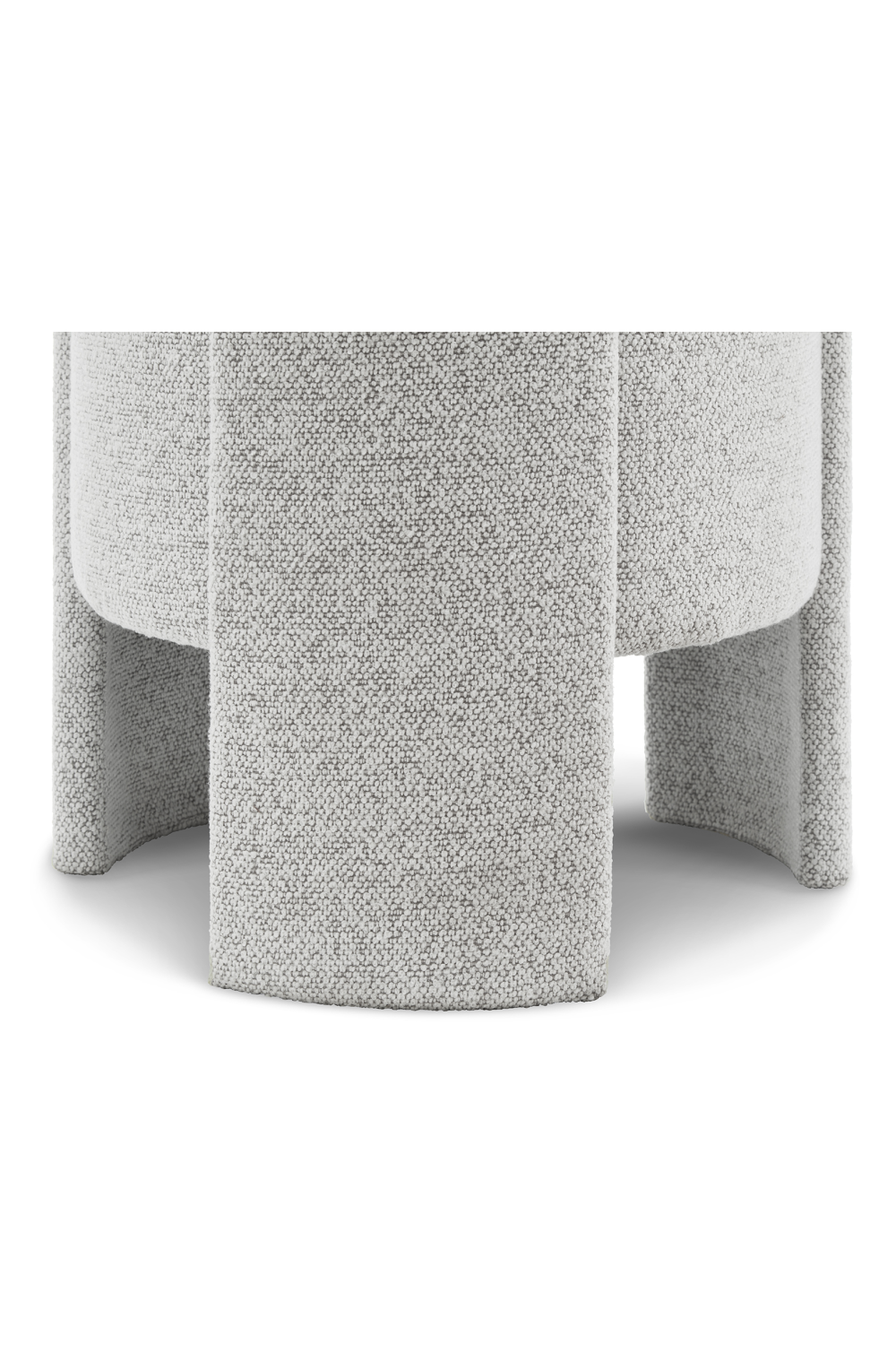 Round Chenille Ottoman | Liang & Eimil Ed | Oroa.com