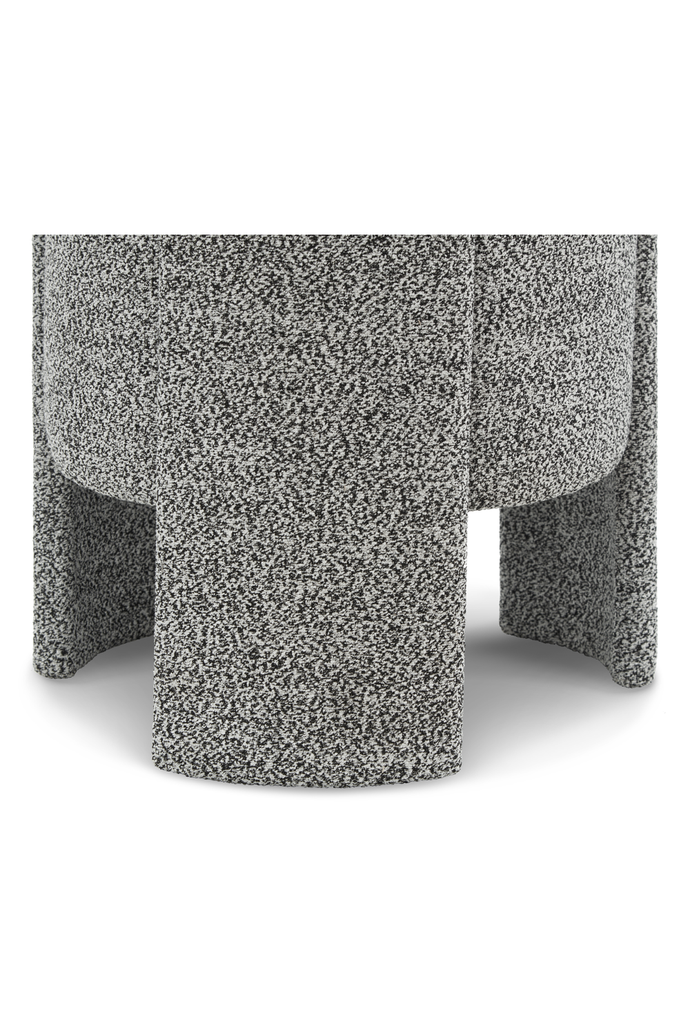 Round Chenille Ottoman | Liang & Eimil Ed | Oroa.com