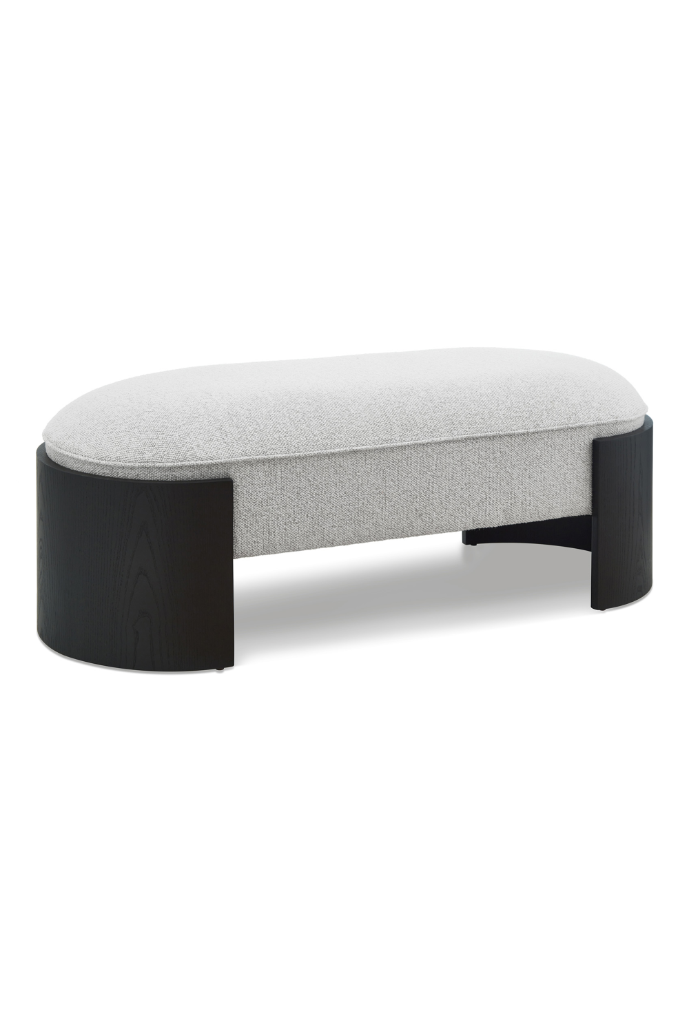 Oval Chenille Long Bench | Liang & Eimil Ed | Oroa.com