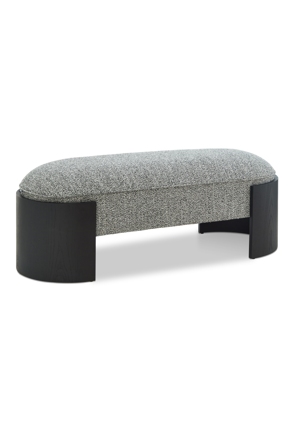 Oval Chenille Long Bench | Liang & Eimil Ed | Oroa.com