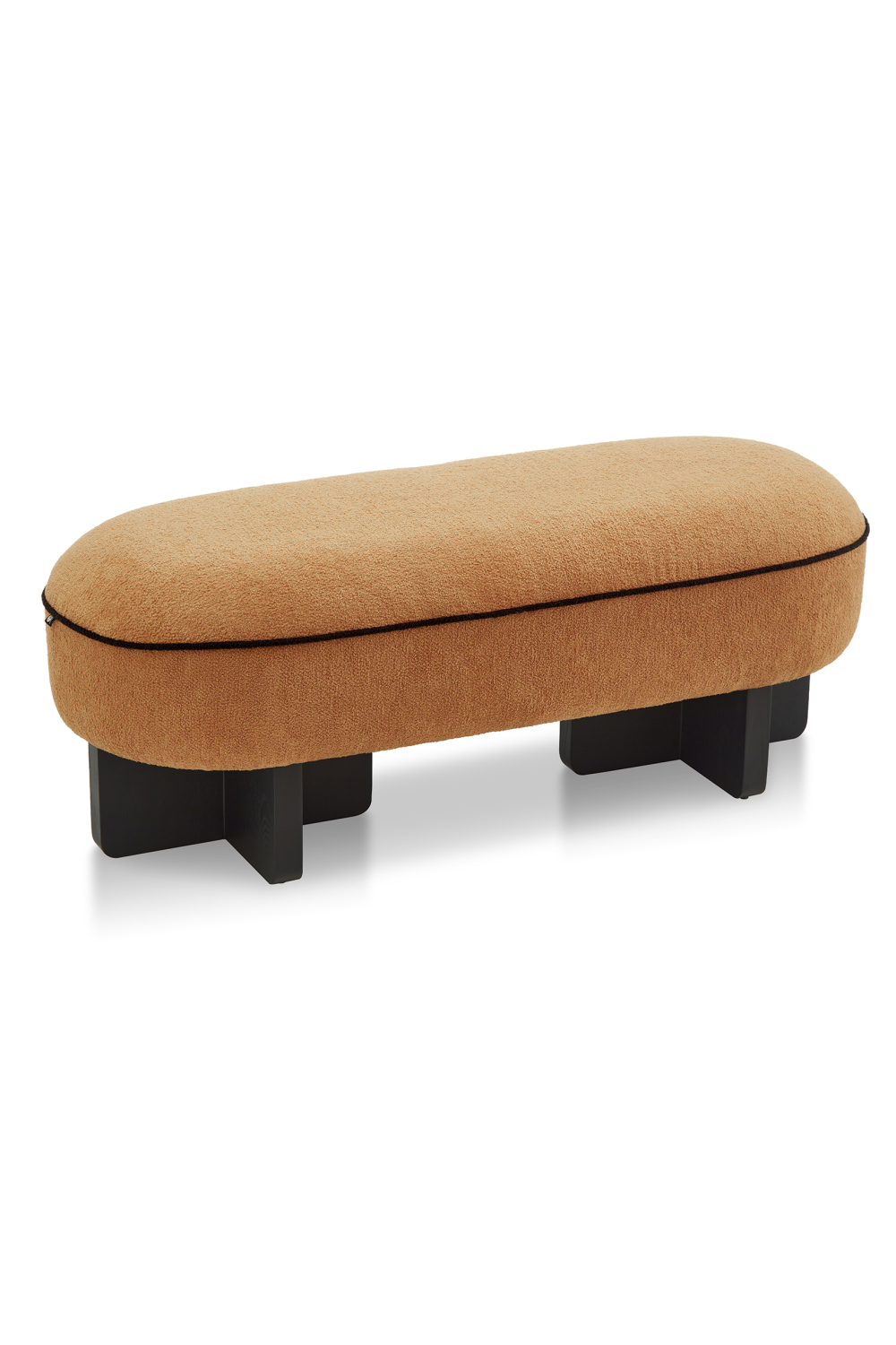 Oval Upholstered Long Bench | Liang & Eimil Lander | Oroa.com