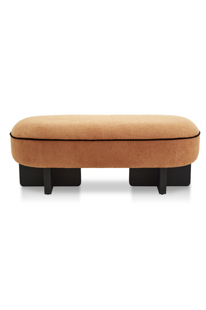 Oval Upholstered Long Bench | Liang & Eimil Lander | Oroa.com