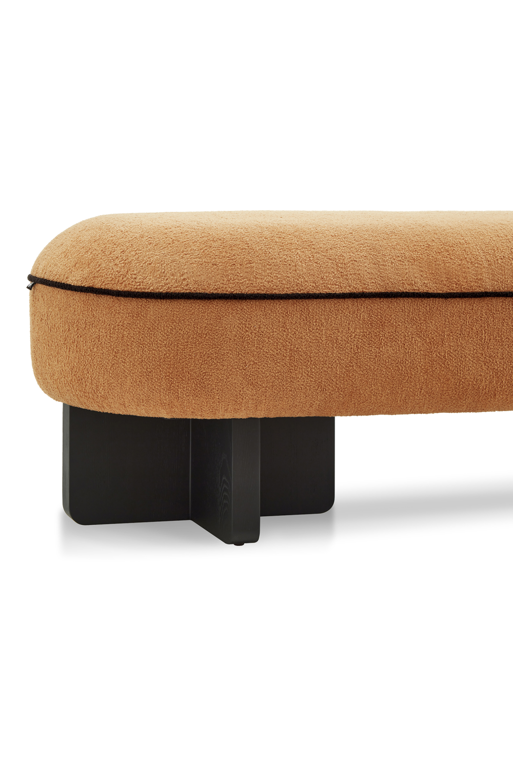 Oval Upholstered Long Bench | Liang & Eimil Lander | Oroa.com