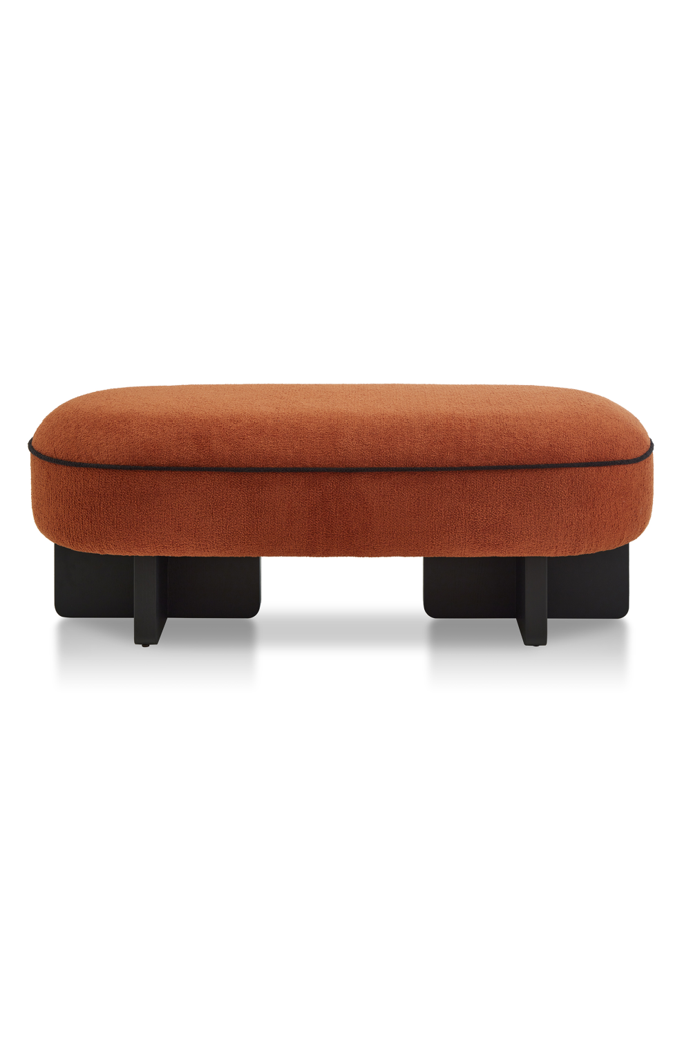 Oval Upholstered Long Bench | Liang & Eimil Lander | Oroa.com