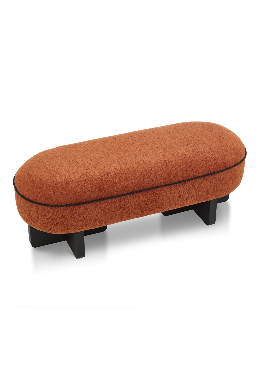 Oval Upholstered Long Bench | Liang & Eimil Lander | Oroa.com