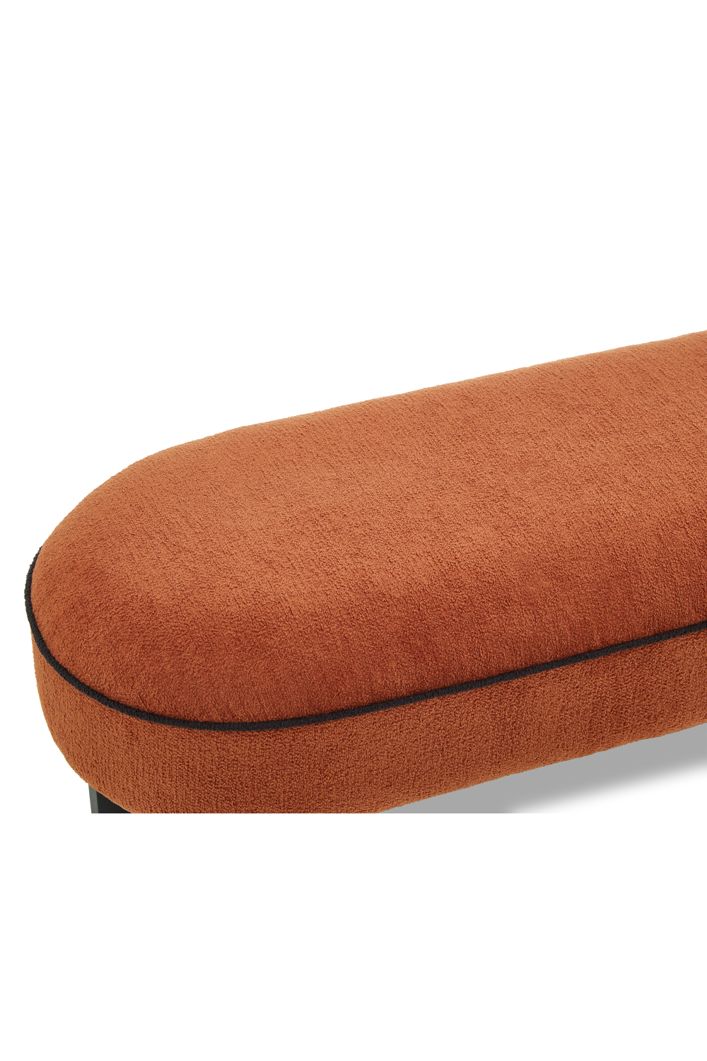 Oval Upholstered Long Bench | Liang & Eimil Lander | Oroa.com