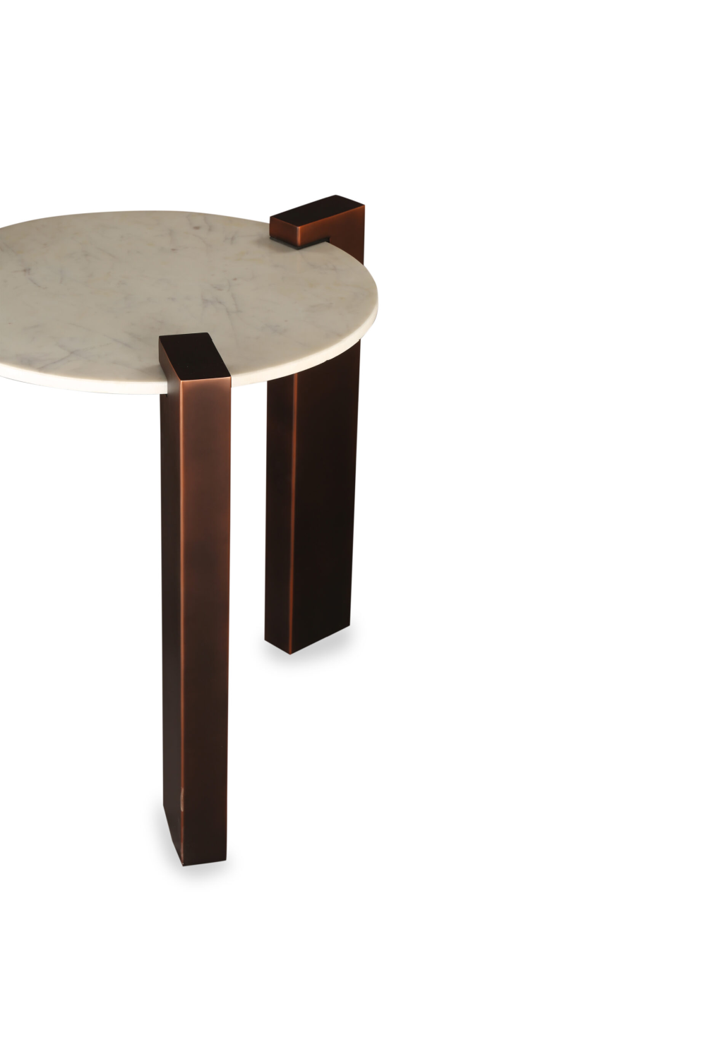 Oval Marble Side Table | Liang & Eimil Tassimo | Oroa.com