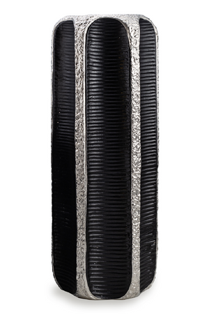 Black And Silver Vase | Liang & Eimil Mora | Oroa.com