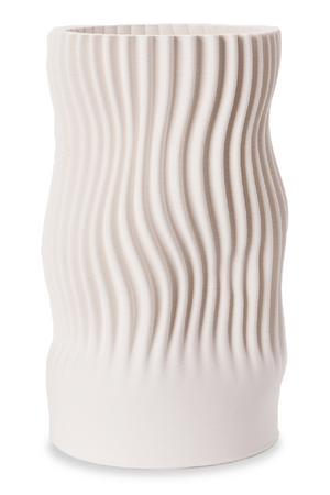 Ceramic Wave-Textured Vase | Liang & Eimil Imera | Oroa.com
