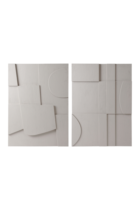 White Embossed Painting | Liang & Eimil Cottara | Oroa.com