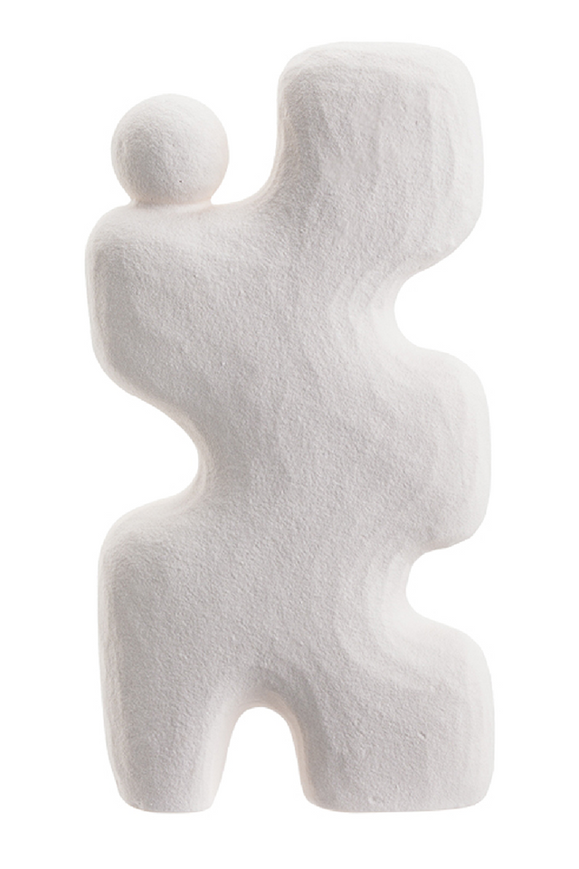 White Ceramic Abstract Sculpture | Liang & Eimil Zion | Oroatrade.com