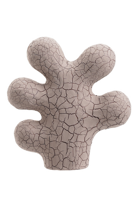 Taupe Ceramic Cactus Sculpture | Liang & Eimil Alena | Oroa.com