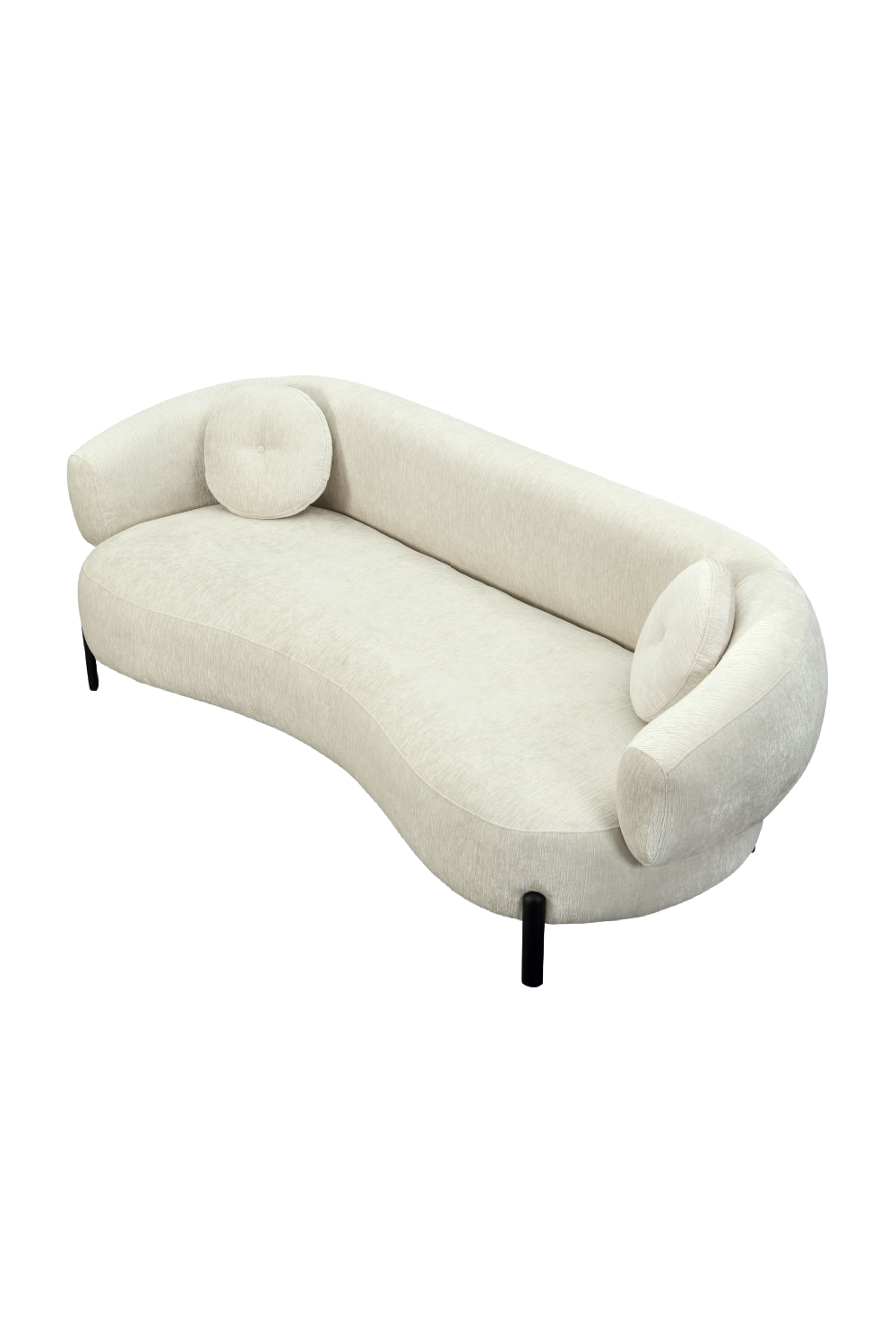 Upholstered Curvilinear Sofa | Liang & Eimil Lapis | Oroa.com