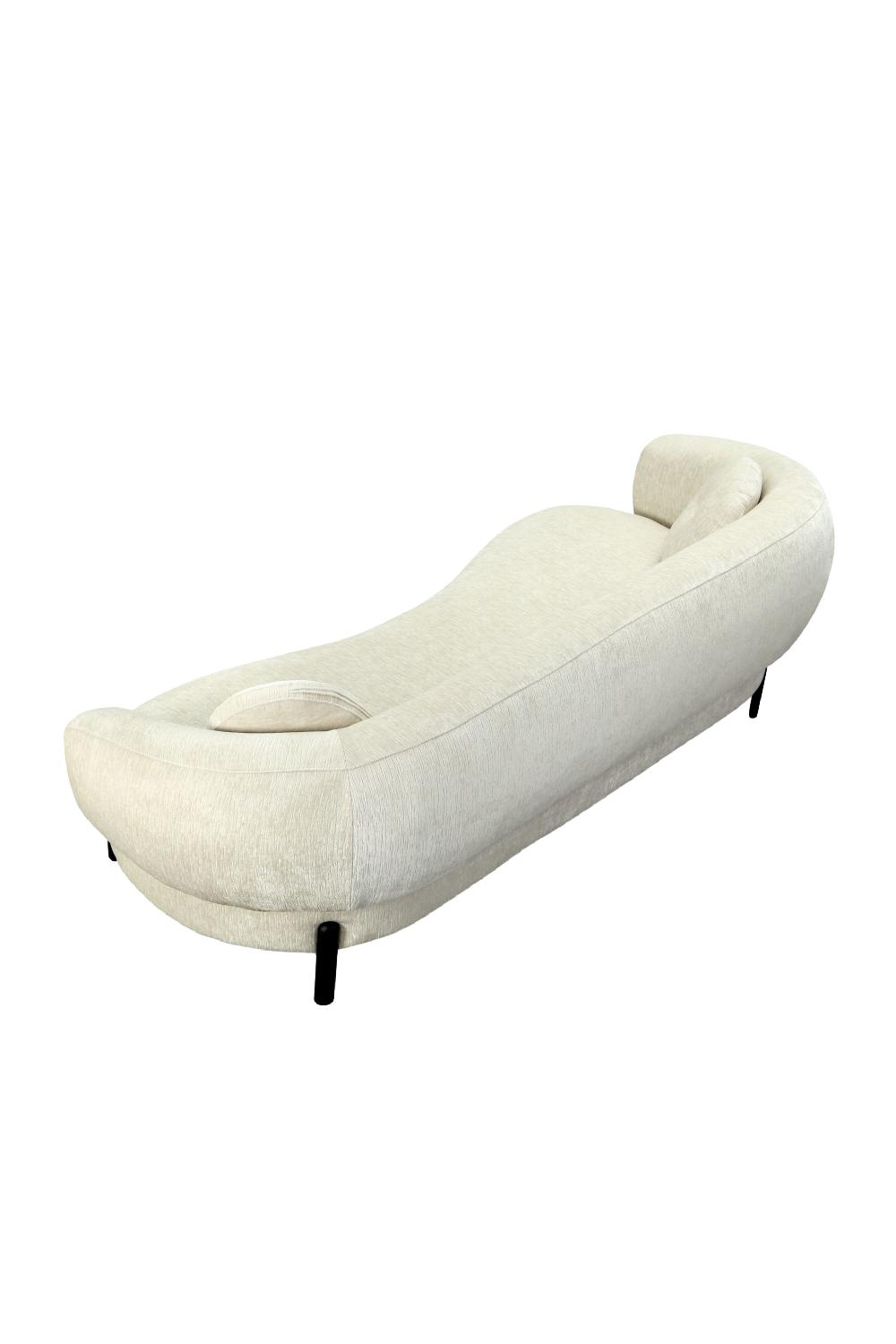 Upholstered Curvilinear Sofa | Liang & Eimil Lapis | Oroa.com