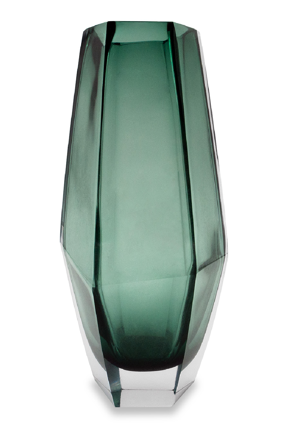 Green Glass Modern Vase | Liang & Eimil Wiley | Oroa.com