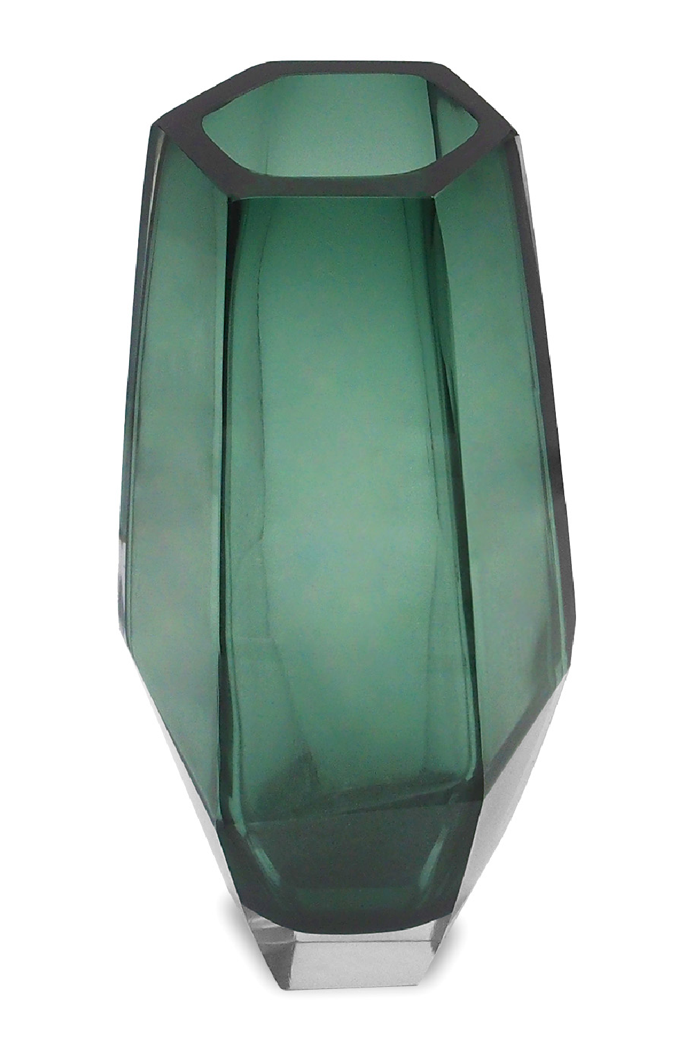 Green Glass Modern Vase | Liang & Eimil Wiley | Oroa.com