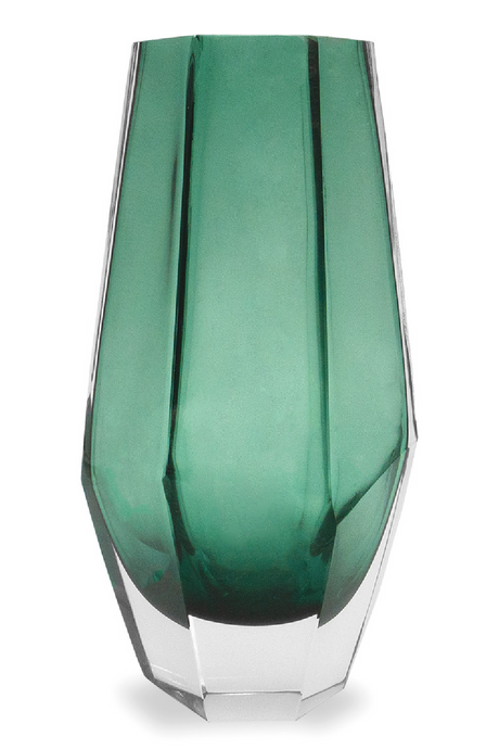 Green Glass Modern Vase | Liang & Eimil Wiley | Oroa.com