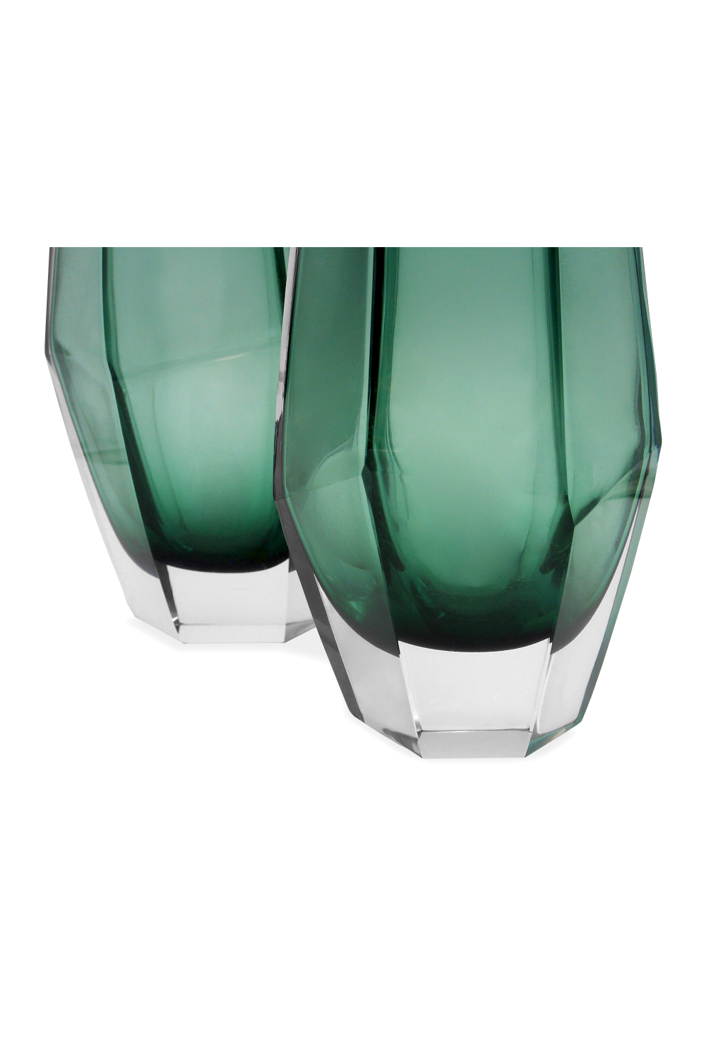 Green Glass Modern Vase | Liang & Eimil Wiley | Oroa.com