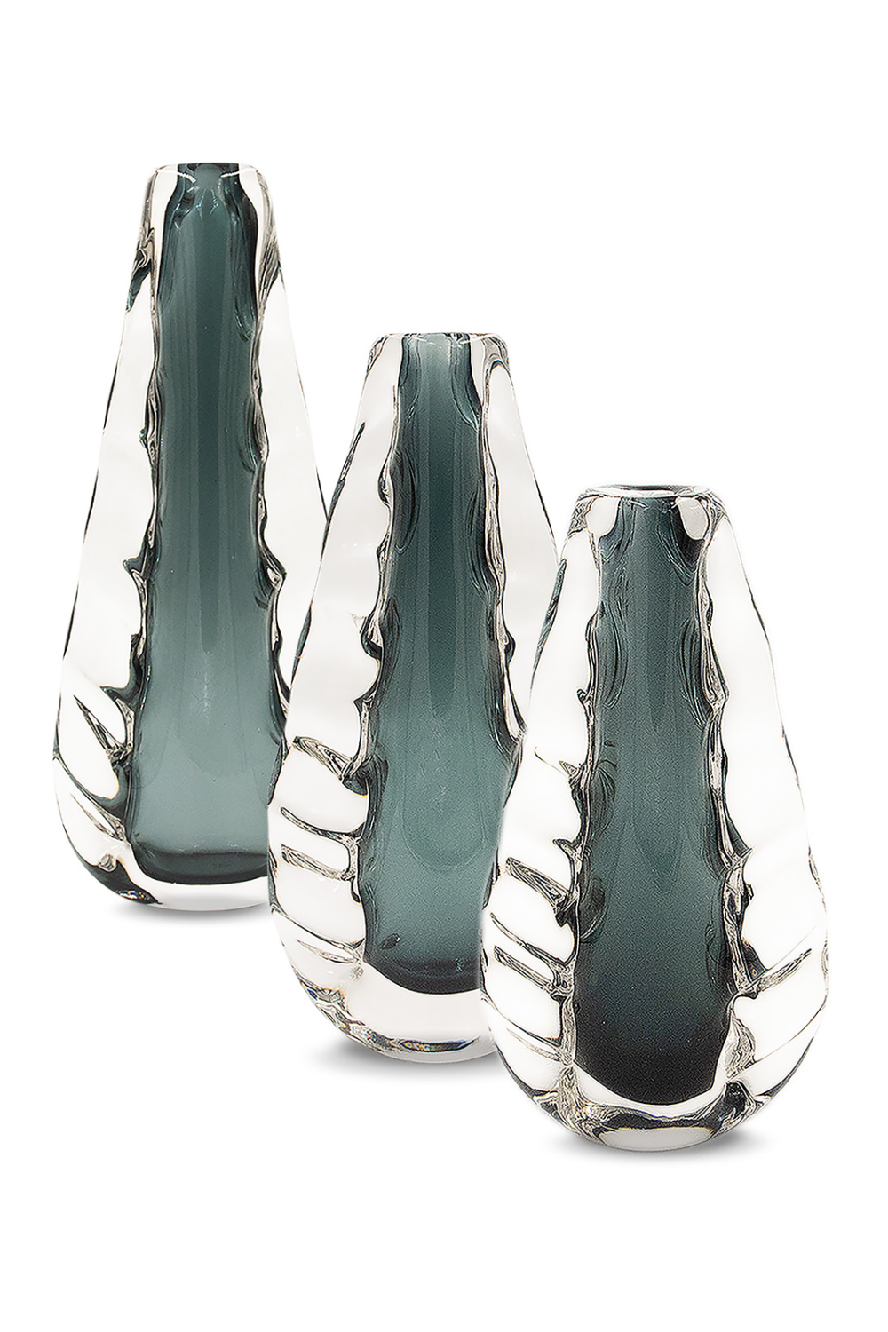 Blue Crystal Modern Vase | Liang & Eimil Astell | Oroa.com