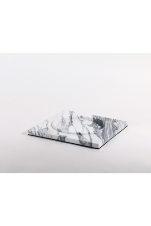White Marble Square Tray | Liang & Eimil Campo | Oroa.com
