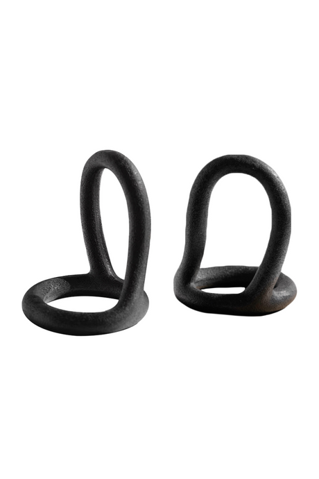 Black Resin Book Ends | Liang & Eimil Como | Oroa.com