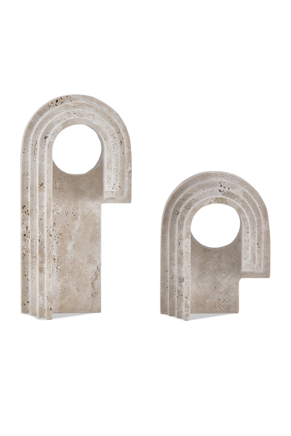 Beige Travertine Arched Marble | Liang & Eimil Toccino | Oroa.com