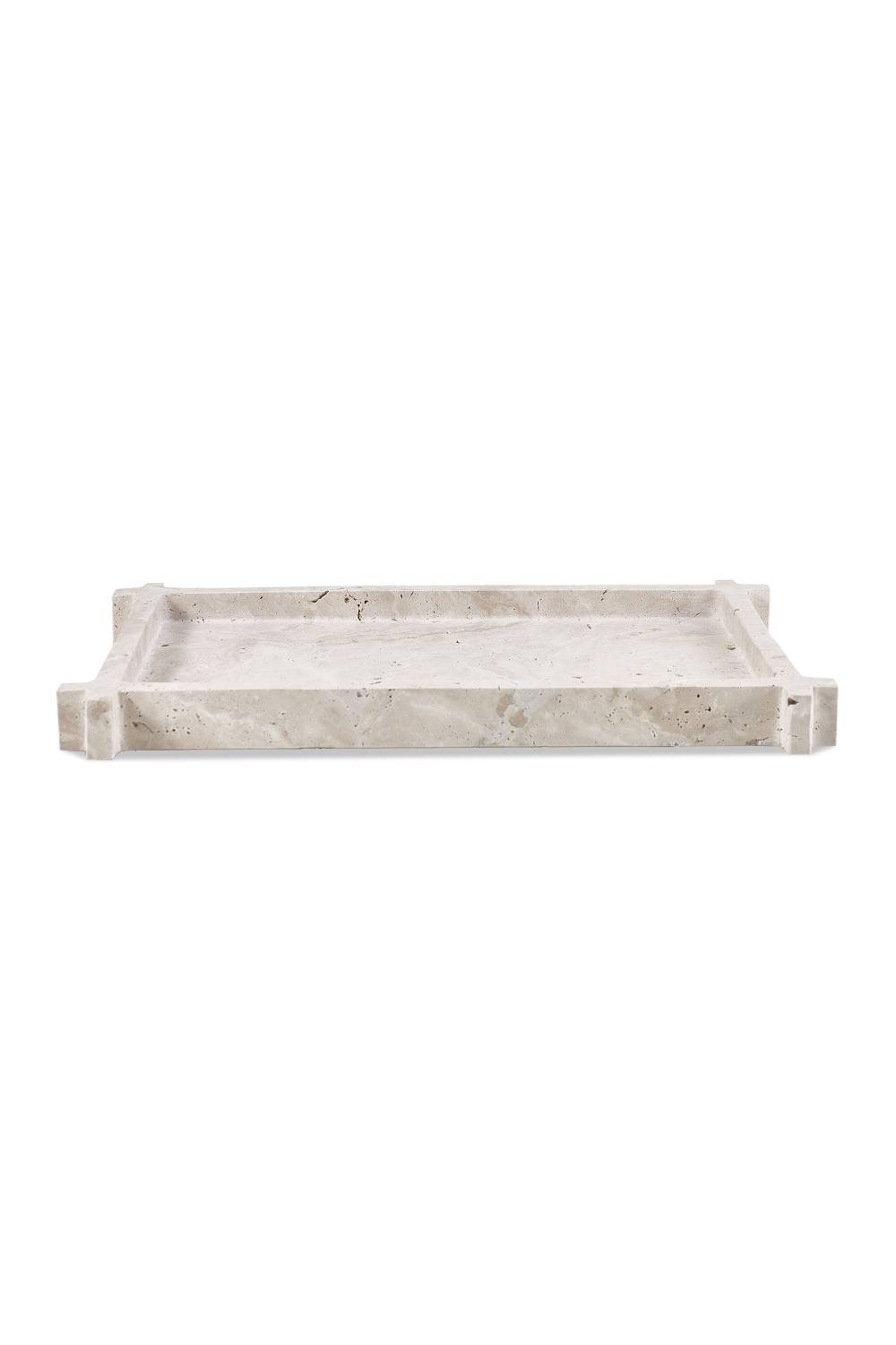 Beige Travertine Tray | Liang & Eimil Roche | Oroa.com