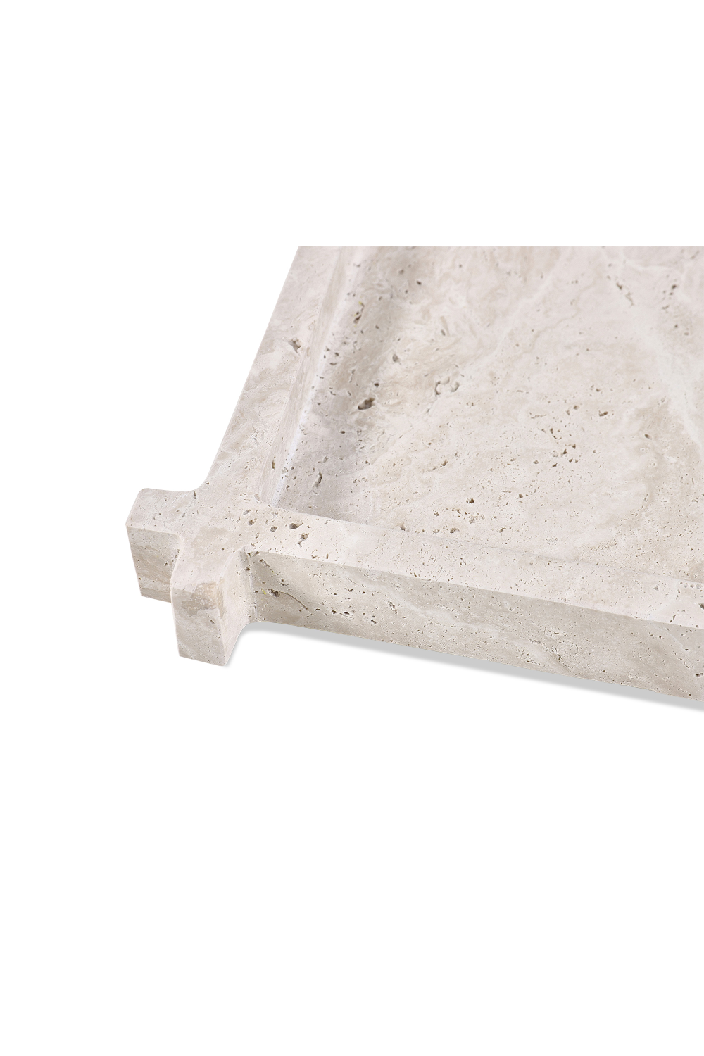 Beige Travertine Tray | Liang & Eimil Roche | Oroa.com