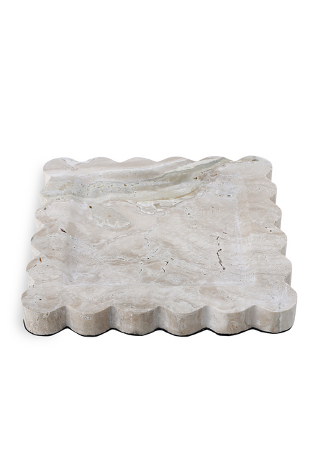 Beige Scalloped Tray | Liang & Eimil Aurelia | Oroa.com