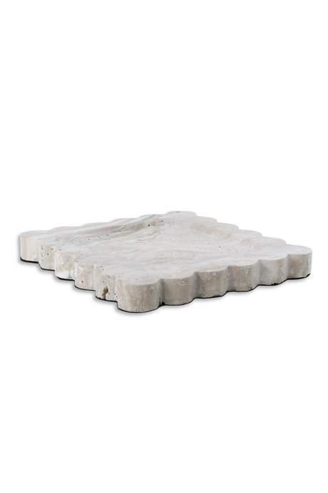 Beige Scalloped Tray | Liang & Eimil Aurelia | Oroa.com