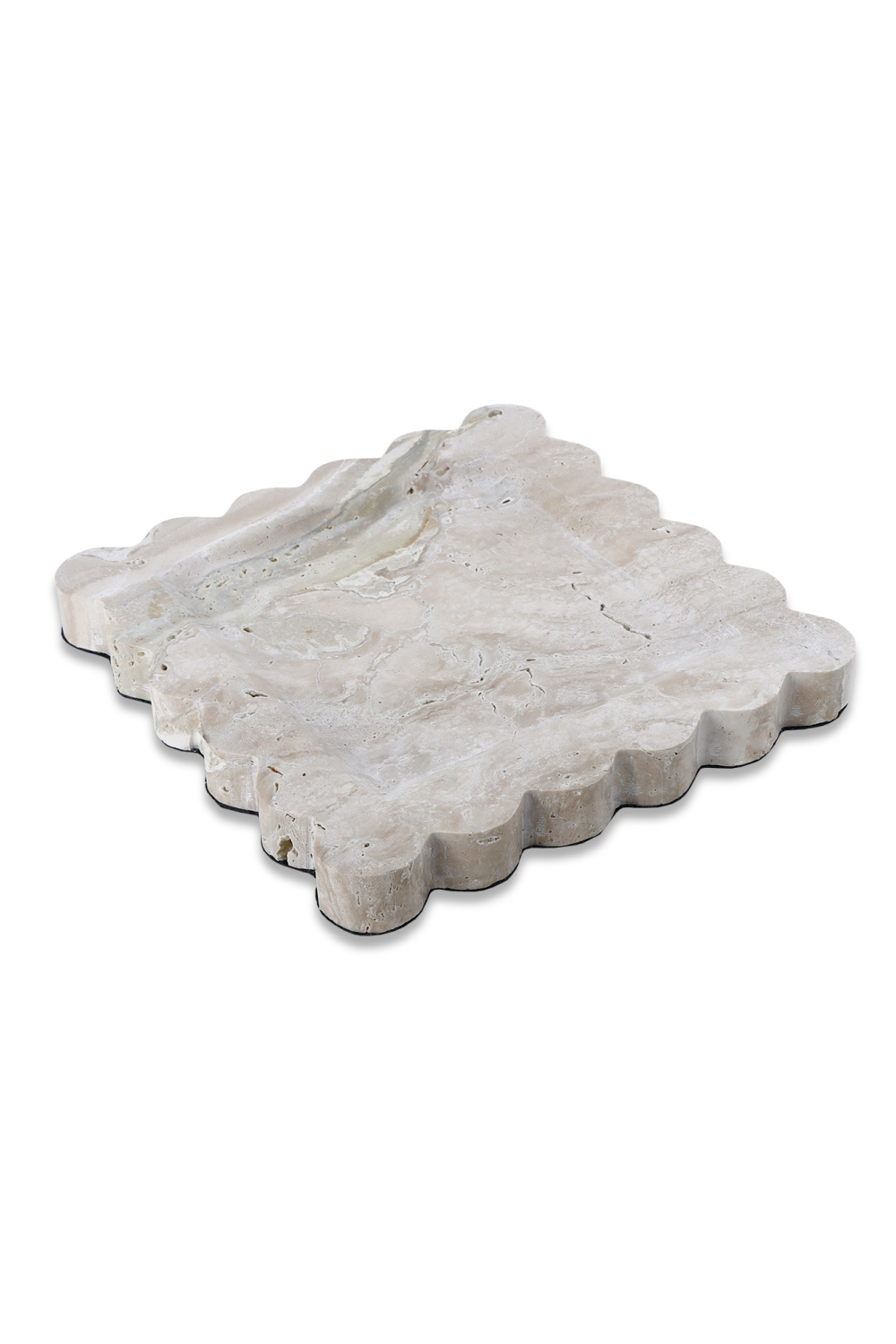 Beige Scalloped Tray | Liang & Eimil Aurelia | Oroa.com