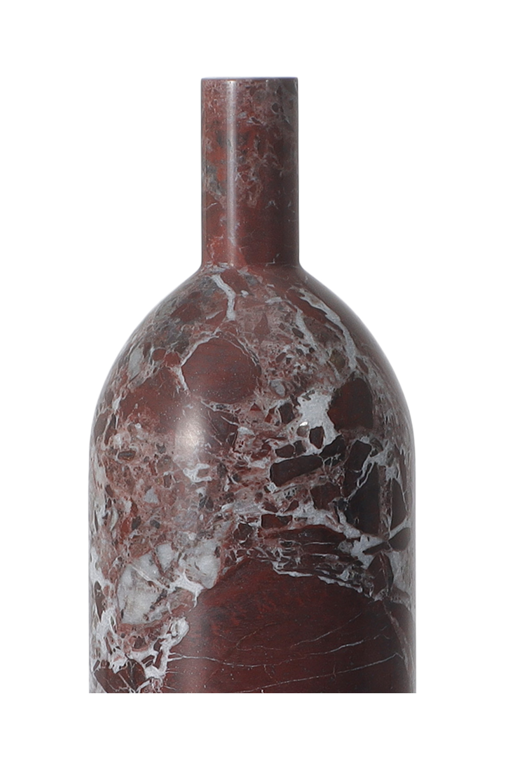 Red Marble Bottle Sculpture | Liang & Eimil Nola | Oroa.com