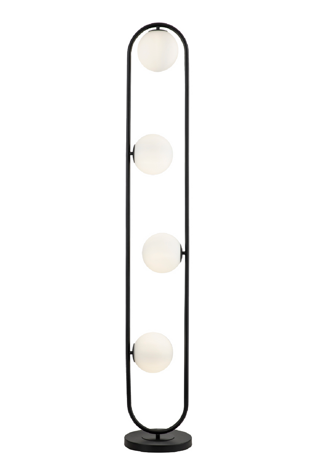 White Glass Spheres Floor Lamp | Liang & Eimil Luca | Oroa.com
