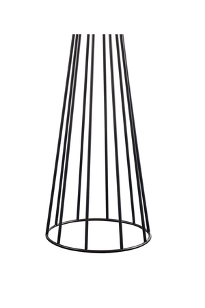 White Linen Tubular Floor Lamp | Liang & Eimil Faro | Oroa.com