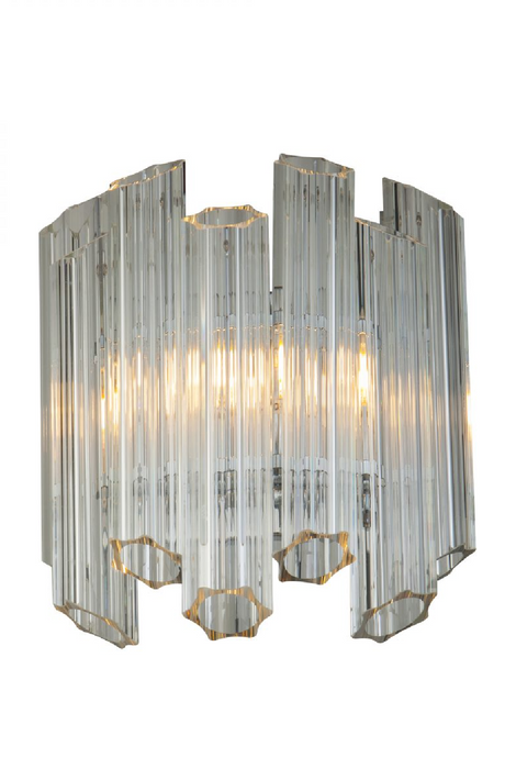 Tubular Crystal Glass Wall Light | Liang & Eimil Quartz | Oroa.com