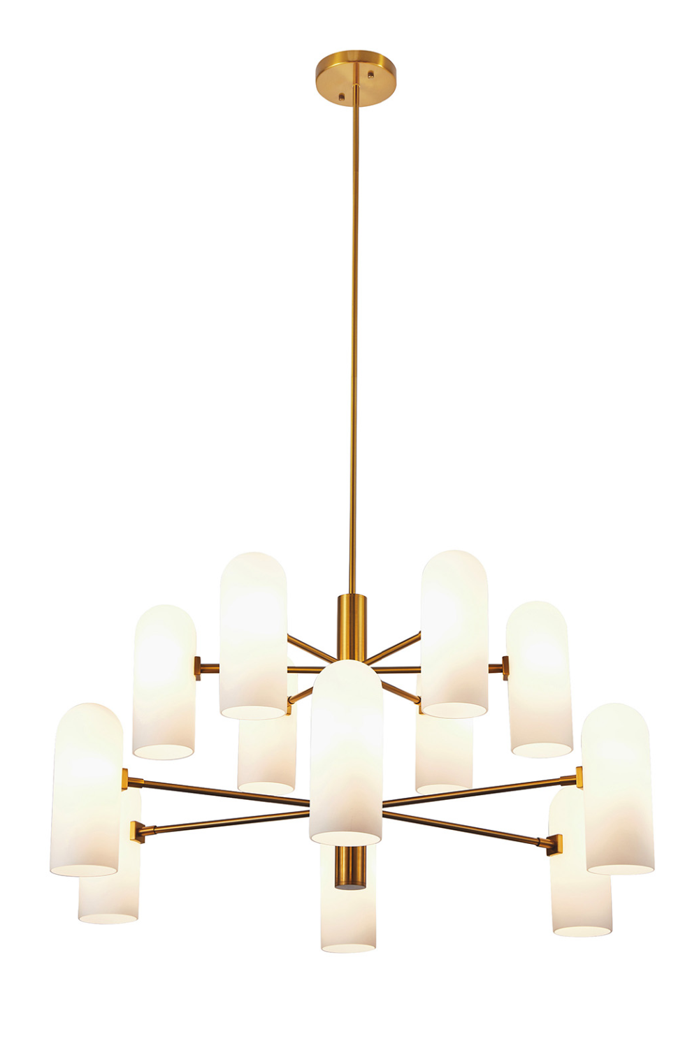 White Glass Maximalist Chandelier | Liang & Eimil Pawson | Oroa.com