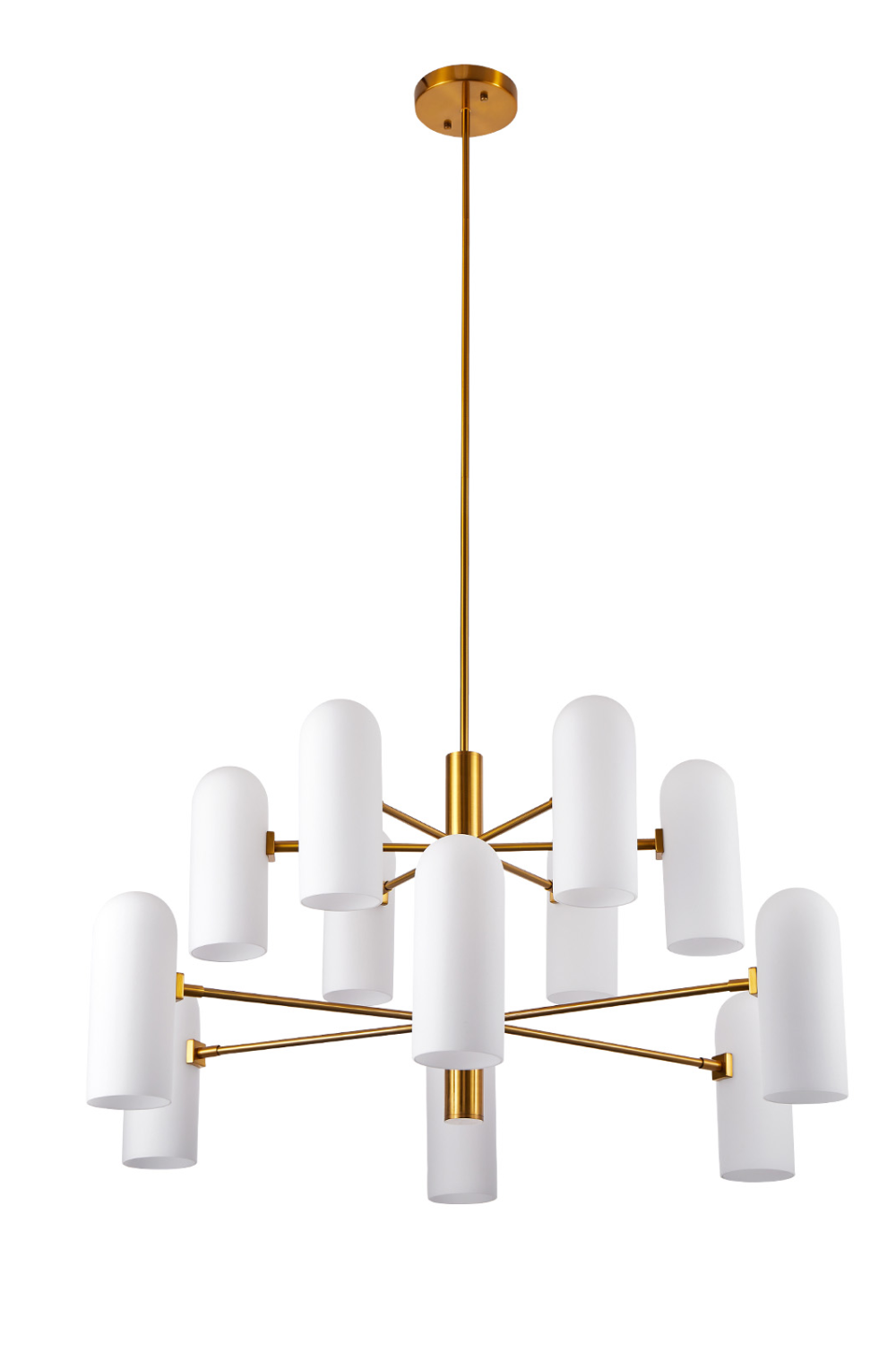 White Glass Maximalist Chandelier | Liang & Eimil Pawson | Oroa.com