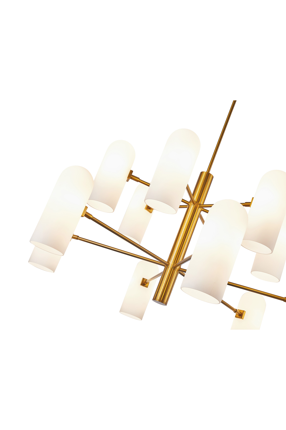 White Glass Maximalist Chandelier | Liang & Eimil Pawson | Oroa.com