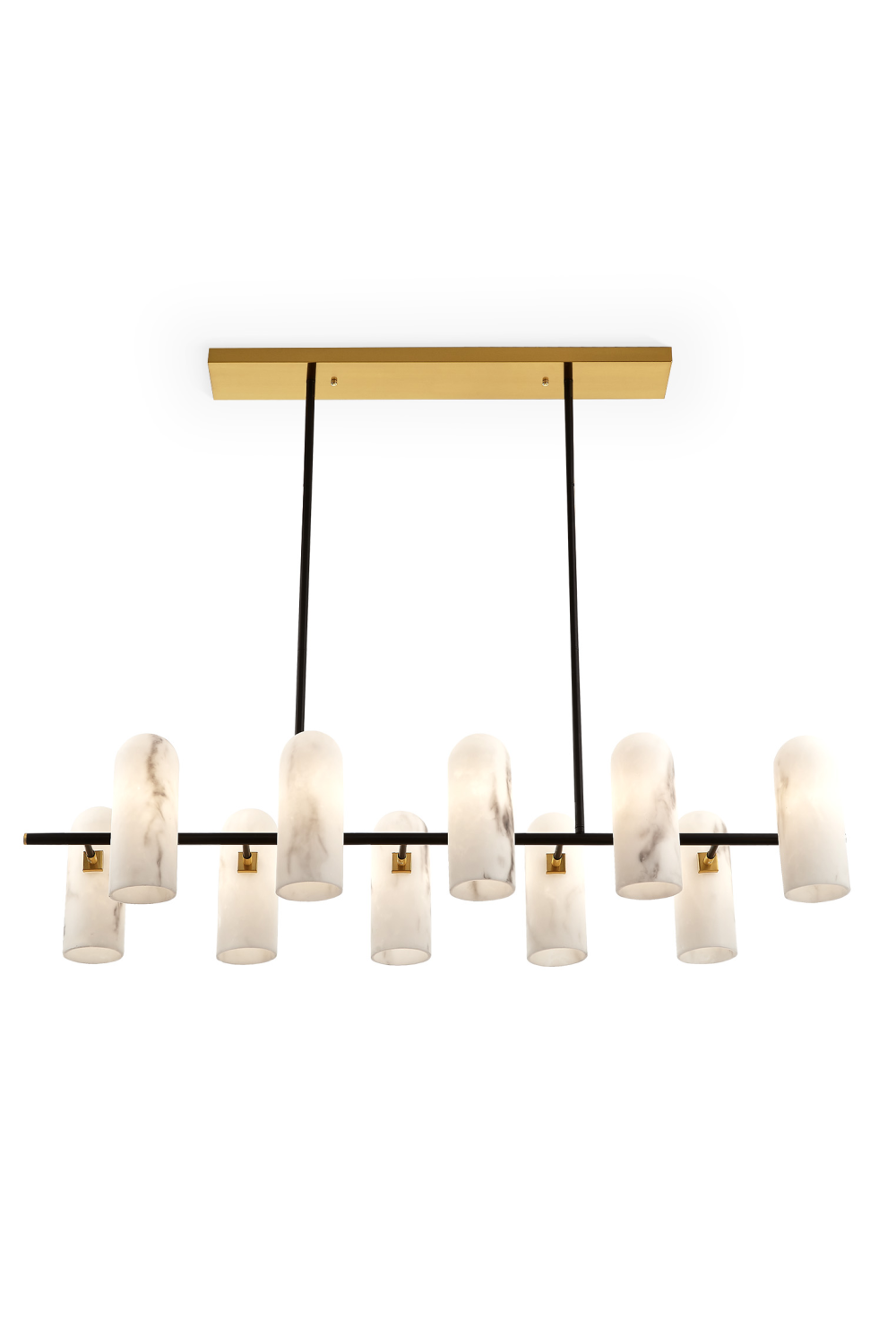 Alabaster Shades Linear Chandelier | Liang & Eimil Amatti | Oroa.com