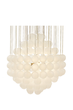 Frosted Glass Orbs Chandelier | Liang & Eimil Moon | Oroa.com