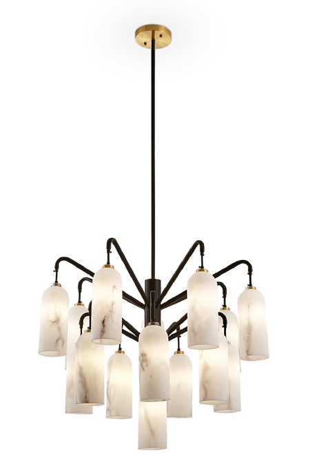 Alabaster Shades Chandelier | Liang & Eimil Amatti | Oroa.com