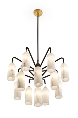 Alabaster Shades Chandelier | Liang & Eimil Amatti | Oroa.com