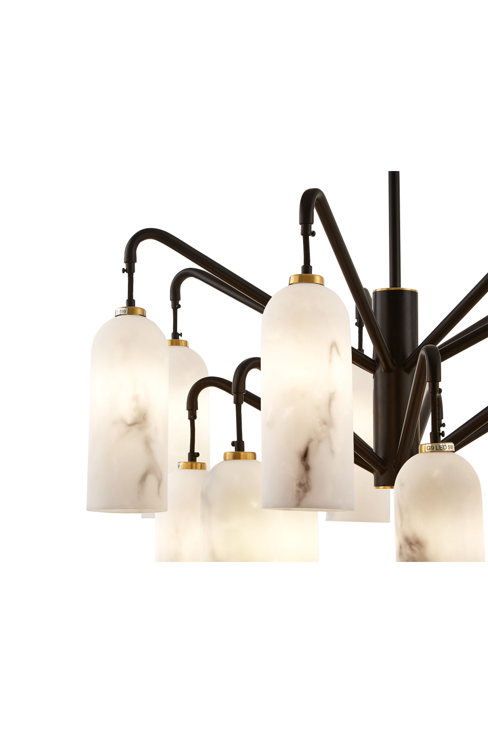 Alabaster Shades Chandelier | Liang & Eimil Amatti | Oroa.com
