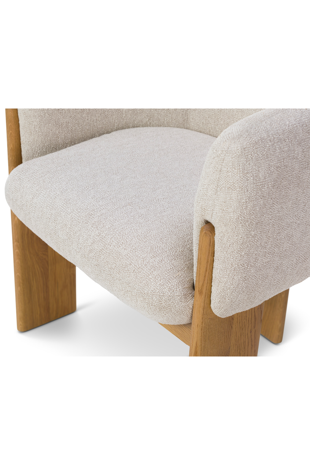 Bouclé Modern Dining Chair | Liang & Eimil Lucca | Oroa.com