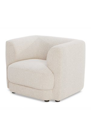 Bouclé Barrel Occasional Chair | Liang & Eimil Lexington | Oroa.com