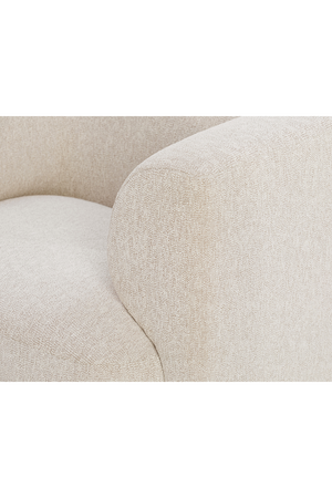 Bouclé Barrel Occasional Chair | Liang & Eimil Lexington | Oroa.com