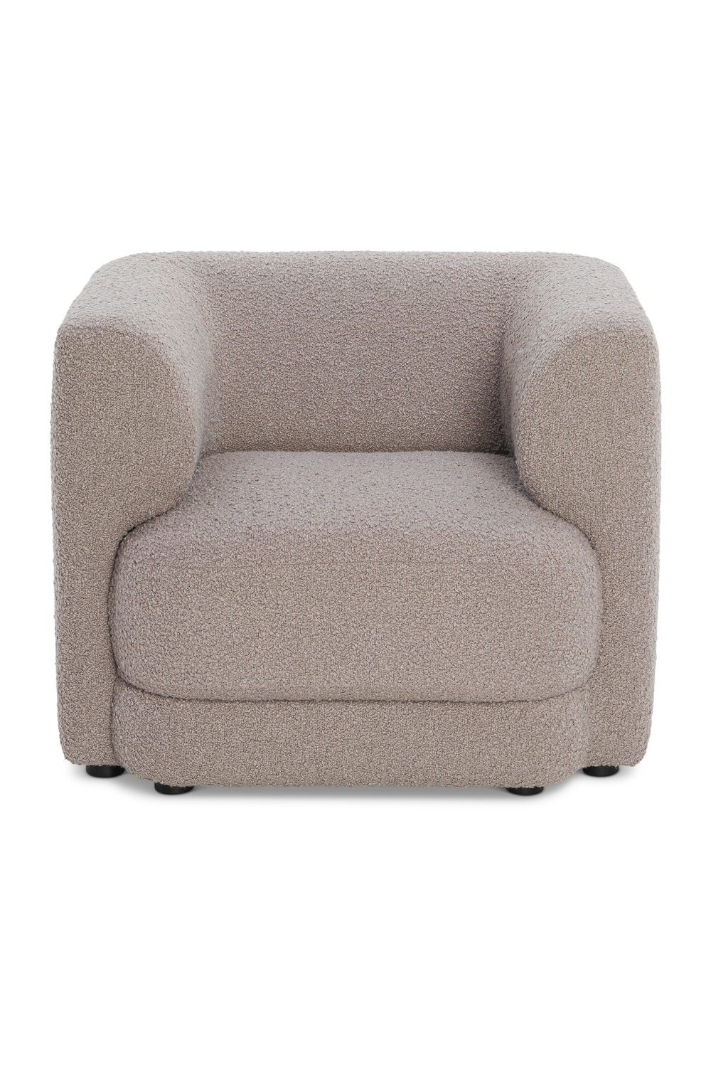 Bouclé Barrel Occasional Chair | Liang & Eimil Lexington | Oroa.com