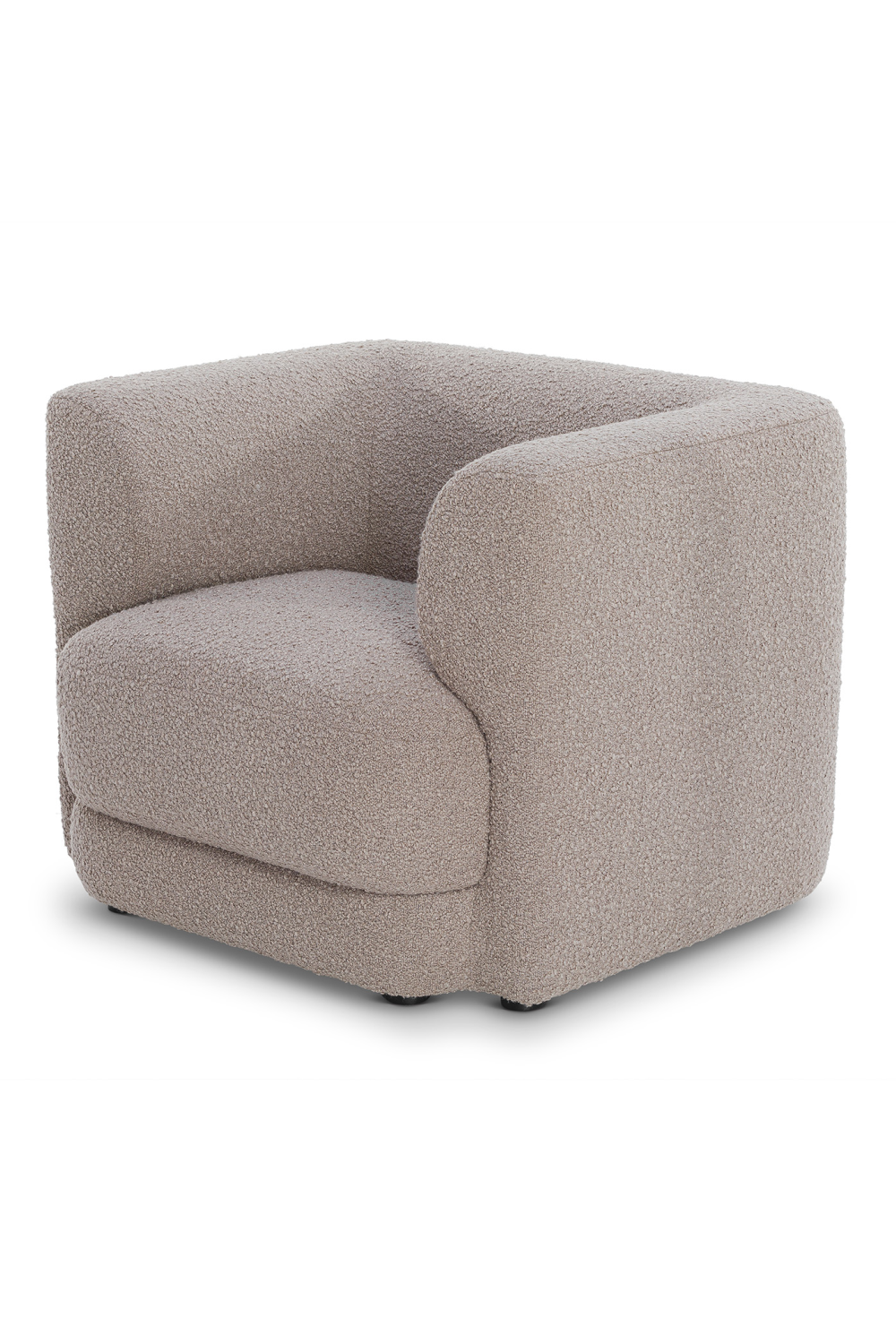 Bouclé Barrel Occasional Chair | Liang & Eimil Lexington | Oroa.com