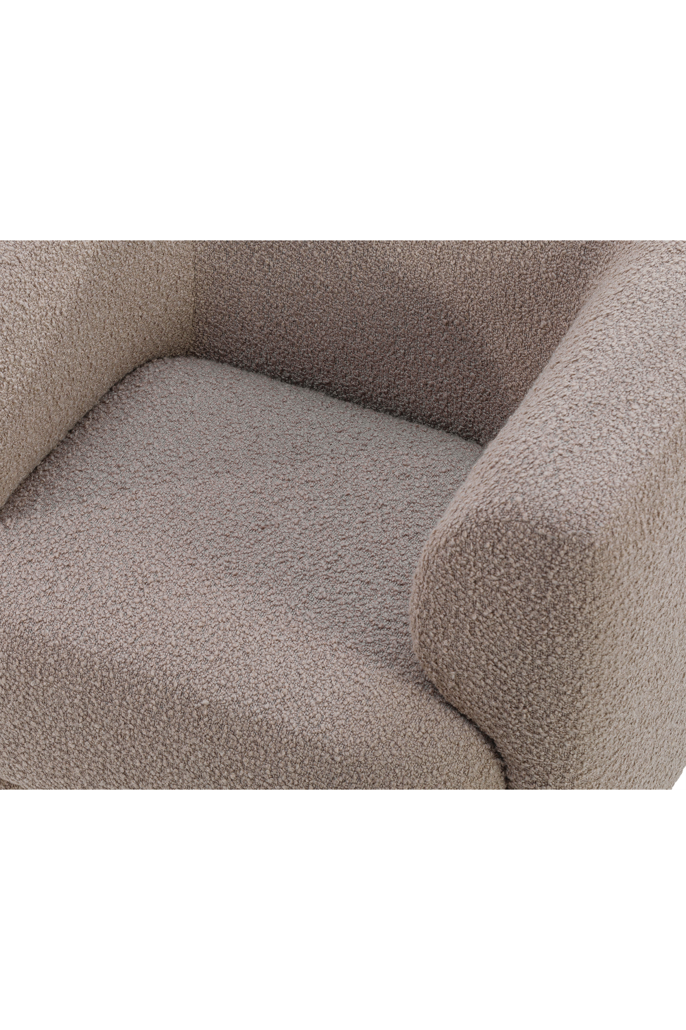 Bouclé Barrel Occasional Chair | Liang & Eimil Lexington | Oroa.com